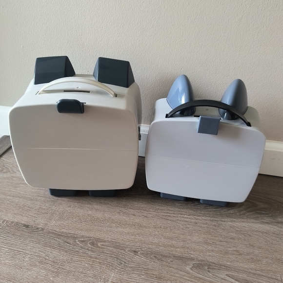 Pet Simulator Storage Container With Carry Handle Dalmation Grey Cat Lot Of 2 - Picture 3 of 8